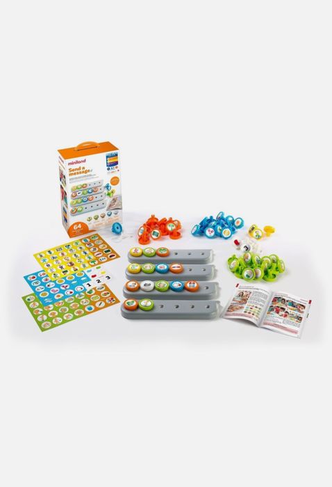 Joc educativ Miniland pentru dezvoltarea limbajului - Trimite un mesaj