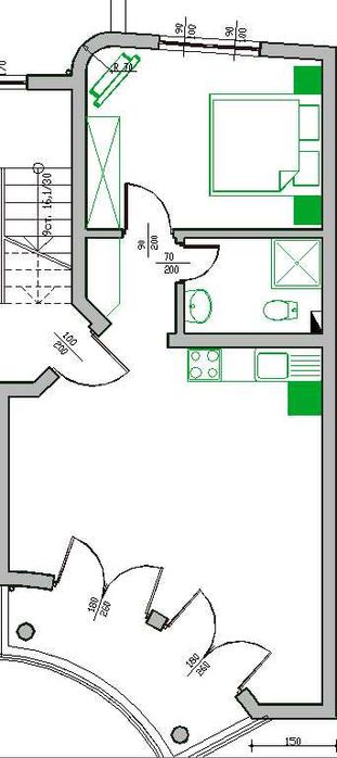 Дава се под наем Двустаен апартамент в Балчик - 73 кв.м за 95000 € - Снимка #2