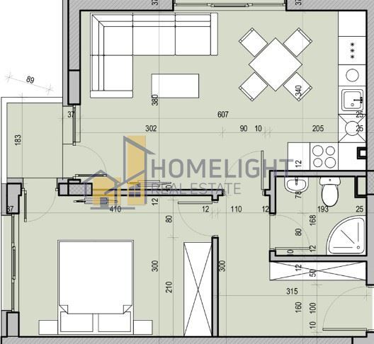 Продава се Двустаен апартамент в София, Малинова долина - 64 кв.м за 1929 €/кв.м - Снимка #4