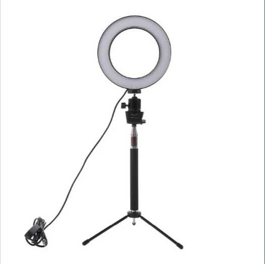 Оригинална ЛЕД ринг Лампа със стойка (трипод) 8 инча/10 инча
