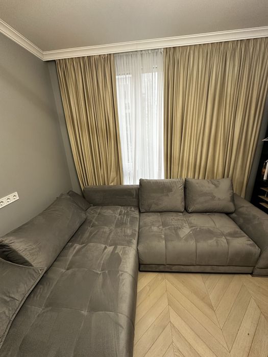 Coltar extensibil gri