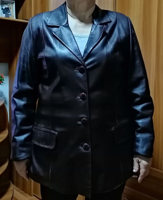 Geaca piele naturală