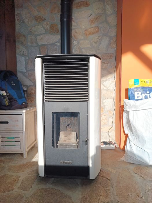 Пелетна камина с водна риза Burnit Adwant Novation 13Kw