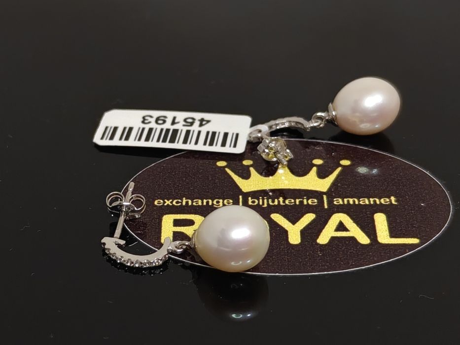 Bijuteria Royal: Cercei aur 14k/2.46 gr