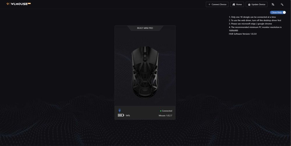 Mouse beast x mini tempered edition