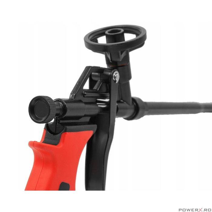 Pistol din metal pentru aplicarea spumei, negru Verke