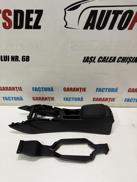 Cotiera consola reglabila grile ventilatie Audi A4 B8 textil negru