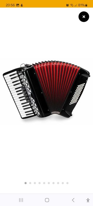 Vând acordeon Classic Cantabile cu 72 basi nou