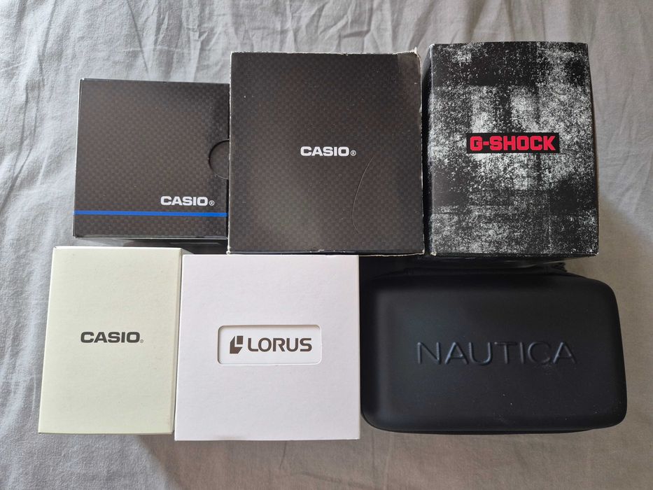 Лот часовници - Casio, Lorus, Nautica