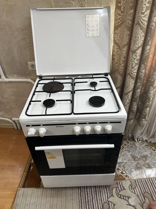 Продам газ+электро плиту