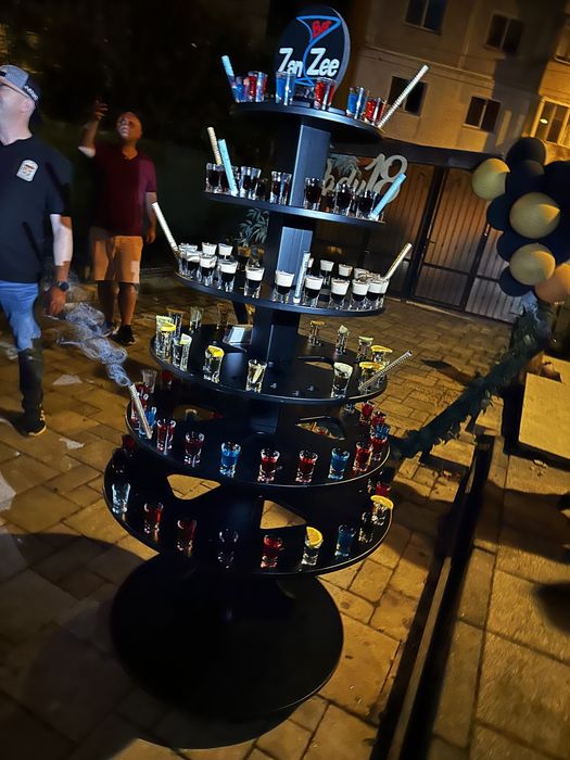 Tort shoturi, bar mobil pt evenimente,open bar,cocktail bar