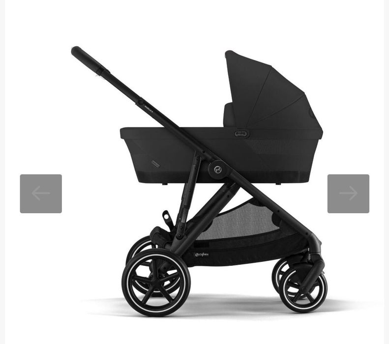 Суех Бебешка количка Gazelle S
BLK Moon Black