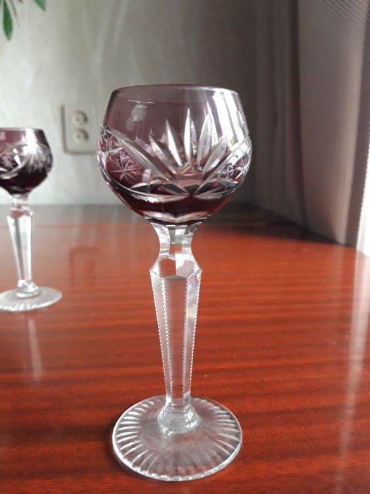 Цветной хрусталь. Германия, 60е гг, 20 век.