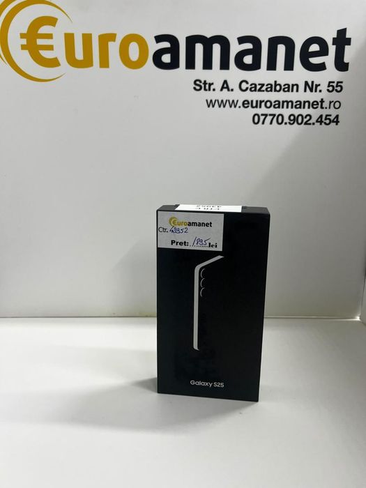 Telefon Samsung Galaxy S25, Dual SIM, 12GB RAM, 256GB -I-