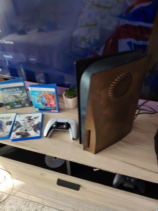 PlayStation 5 Disk + 5 jocuri ps5