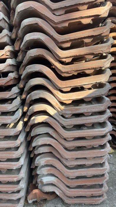 Гръцки керемиди, Бетонни колове