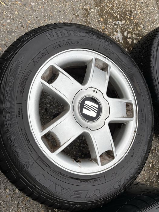 jante aliaj r15 5x100 cu anvelope iarna