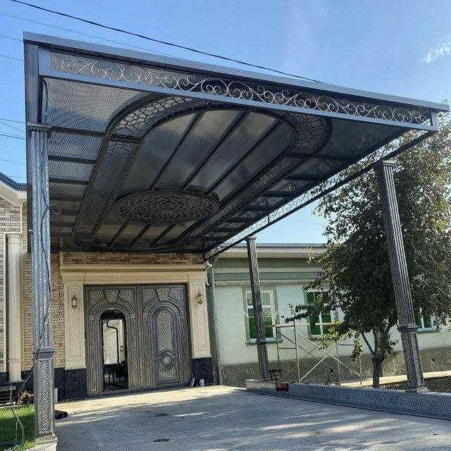 Darvoza, naves, panjara, tapchan, tom yopish va bo'yash hizmatlari