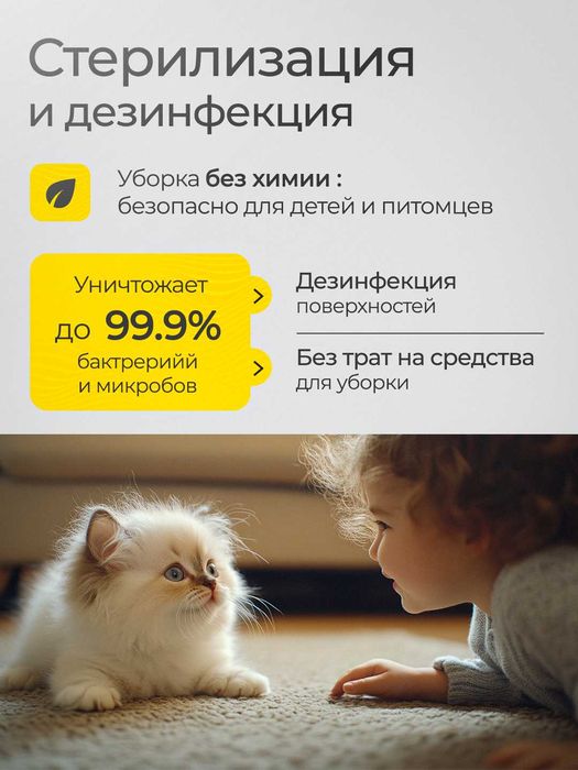 Пароочиститель для уборки дома, парогенератор для дезинфекции