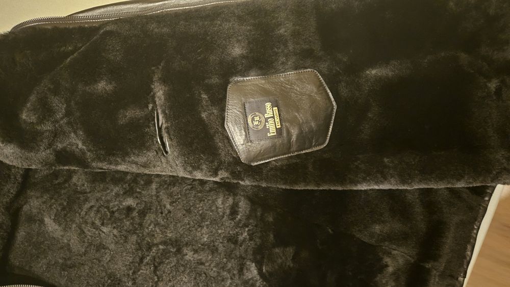 Шуба кожена мъжка 7 XL