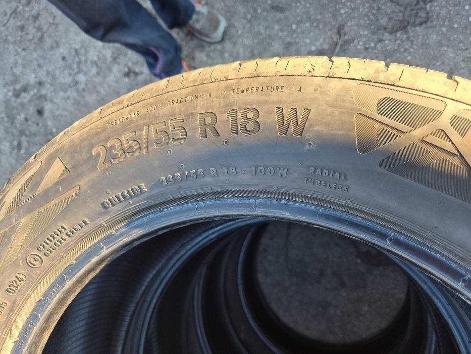 4 Anvelope de VARA - 235/55/18 - Continental 6 - CA UNELE NOI DOT 2024