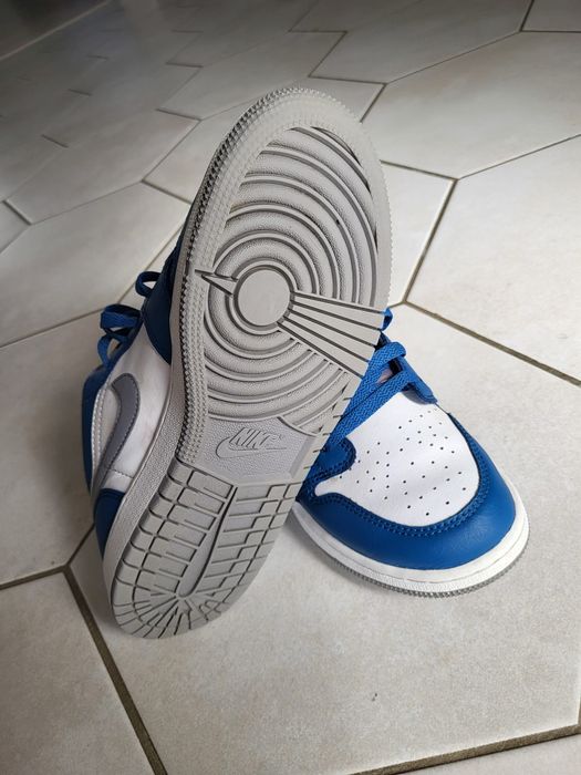 Sneakers Jordan  Air 1 Low True Blue,  măr. 37,5 EU,  250 RON