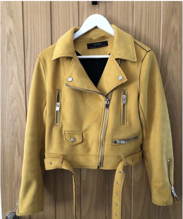 Куртка ZARA замшевая