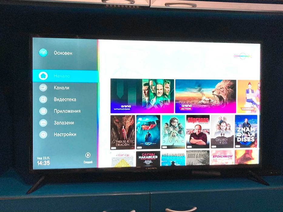 Телевизор CROWN 40PF01FAW 40'