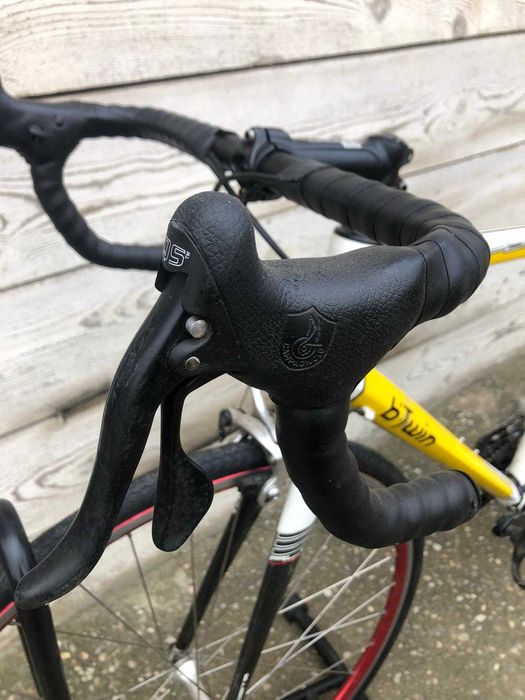 Cursiera Aluminiu+Carbon marime 57 / echipare Campagnolo Veloce 3x10