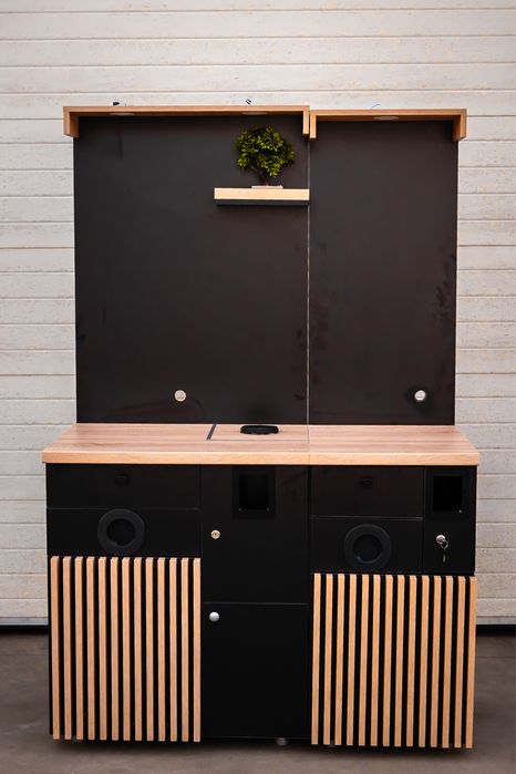 Vand mese  automate cafea (coffe corner ) accesorii design original