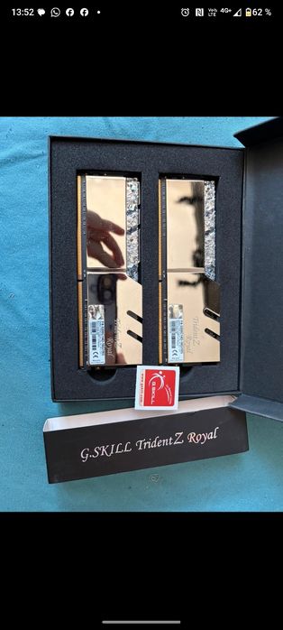 G.skill Trident Z Royal 2x8gb 3200mhz cl14 b die