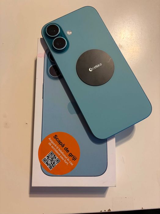 Apple iPhone 16, 256GB Albastru