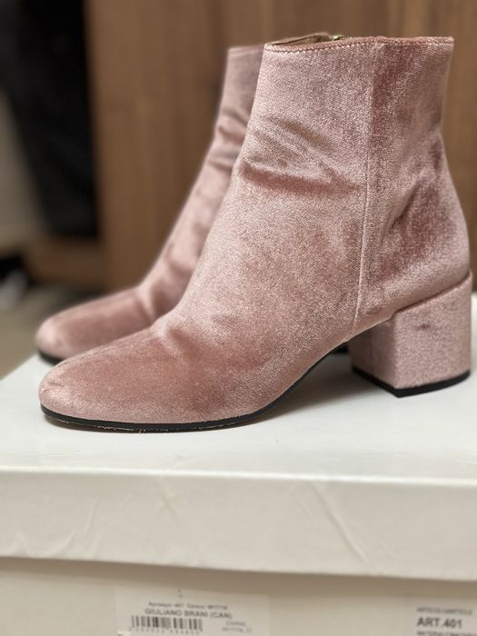 Туфли Велюр из Италии