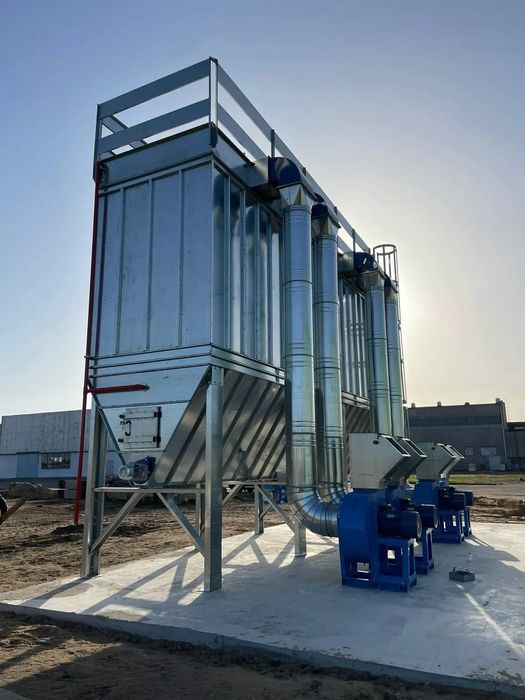 Фильтр рукавный. Охак завод. Гишт завод