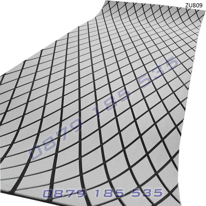 Подложка декинг пяна сива релефна противоплъзгаща настилка лодка яхта