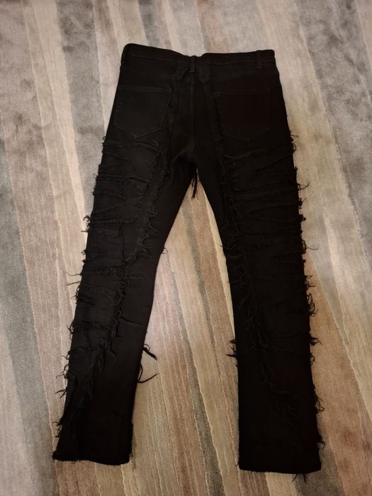Blugi Rick Owens Thrashed Tyrone Waxed
