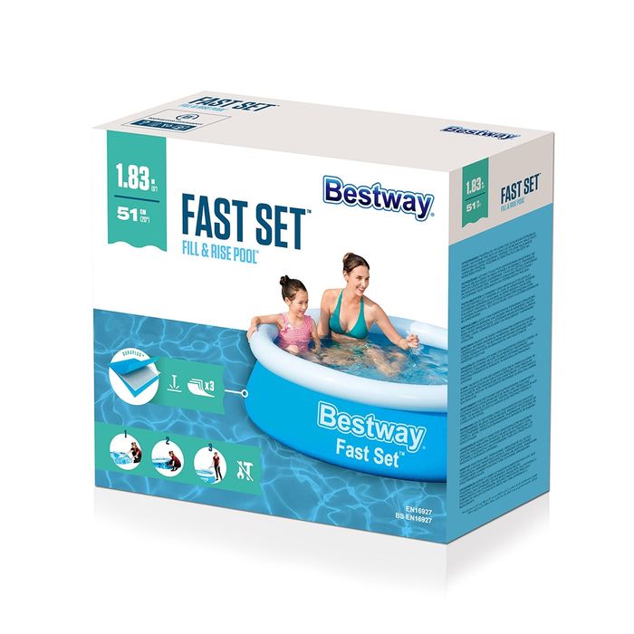 Бассейн надувной круглый