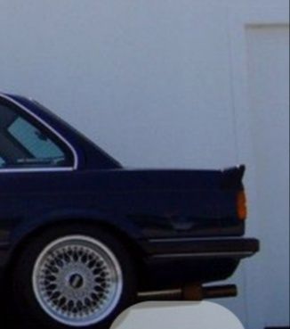 Спойлер BMW E30  3 series OEM BDO Germany Heckspoiler Оригинал