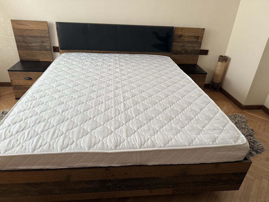 Спалня и 2 бр. нощни шкафчета ,, Ирим”