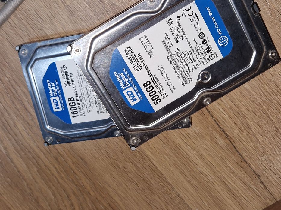 hard disk gb 500 gb 160 gb