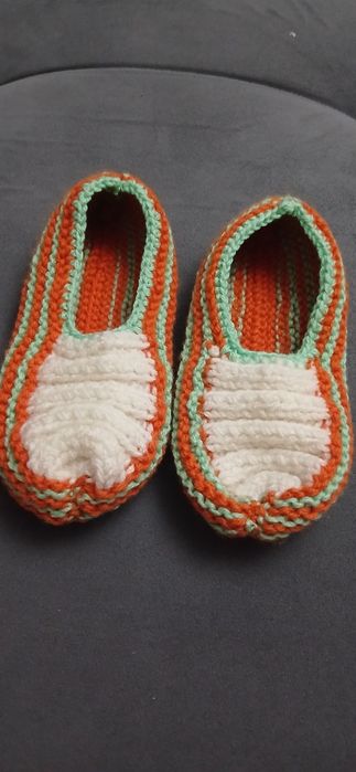 Вязаные следки ручной работы