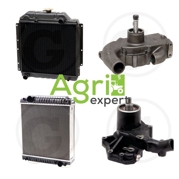 Radiator racire apa / Pompa apa tractor Massey Ferguson 100 / 1000 / 1004 / 1200 / 1500 / 1600 / 1700 / 200 / 2200 / 2400 / 25 / 2600 / 2700 / 30 / 300 / 3000 / 3100 / 3200-3300 / 3400 / 35 / 3500 / 3600 / 3700 / 400 / 42 / 4200 / 4300 / 4400 / 4600 / 460