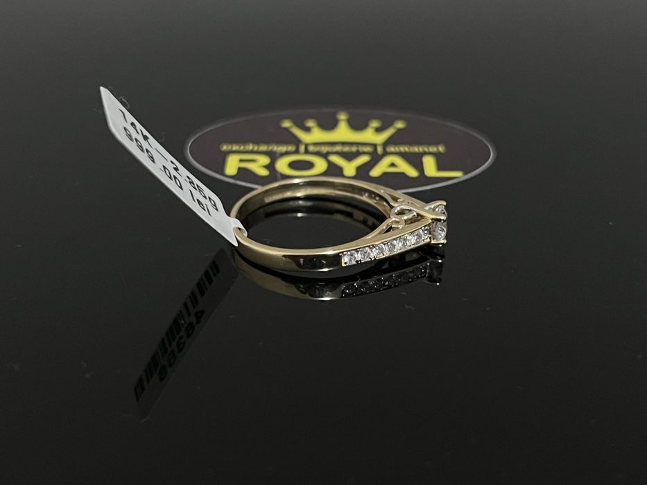 Bijuteria Royal CB : Inel dama aur 14k 585   2,35 gr