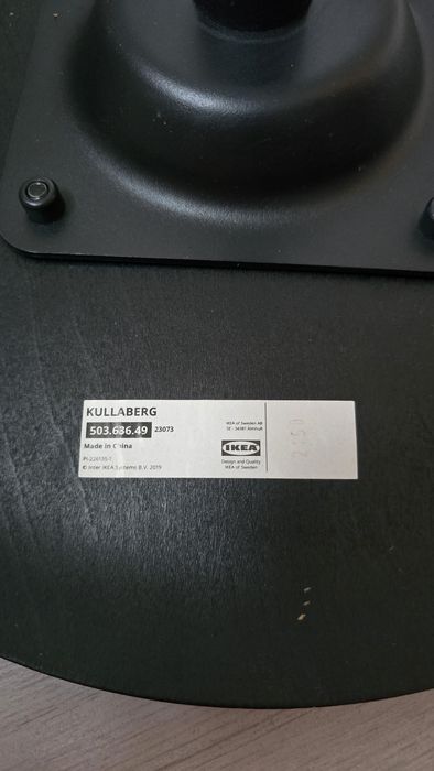 Scaun Ikea negru