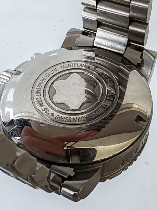 Ceas Montblanc Sport Chronograph Flyback 42 mm Funcționează Perfect!