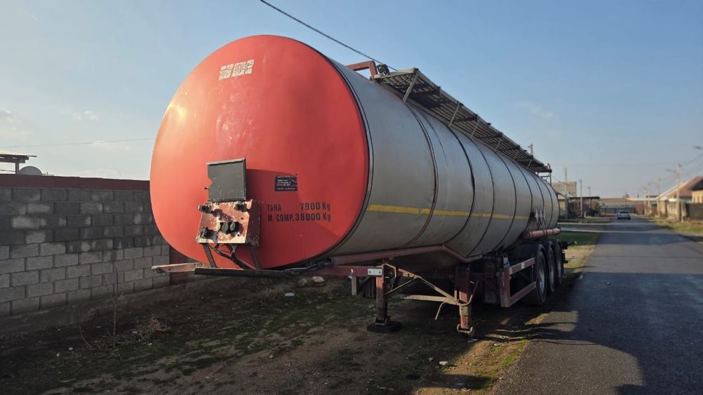 Битум бочка прицеп