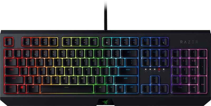 Tastatura Gaming mecanica RAZER BlackWidow Green Switch sigilata Noua