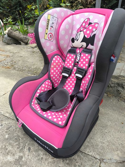 Scaun auto - roz cu Minnie