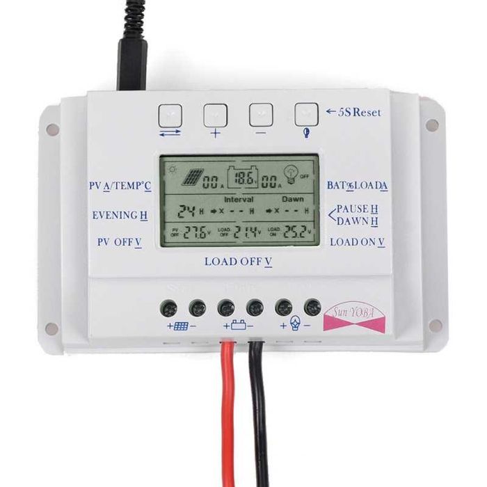 Олекотен МОЩЕН Соларен куфар 300w + 20А МРРТ контролер панел мек
