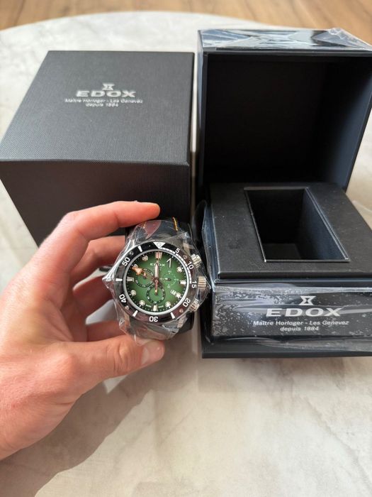 EDOX CO-I CHRONOGRAPH 10242 TIN VIN Мъжки часовник с хронограф и дата